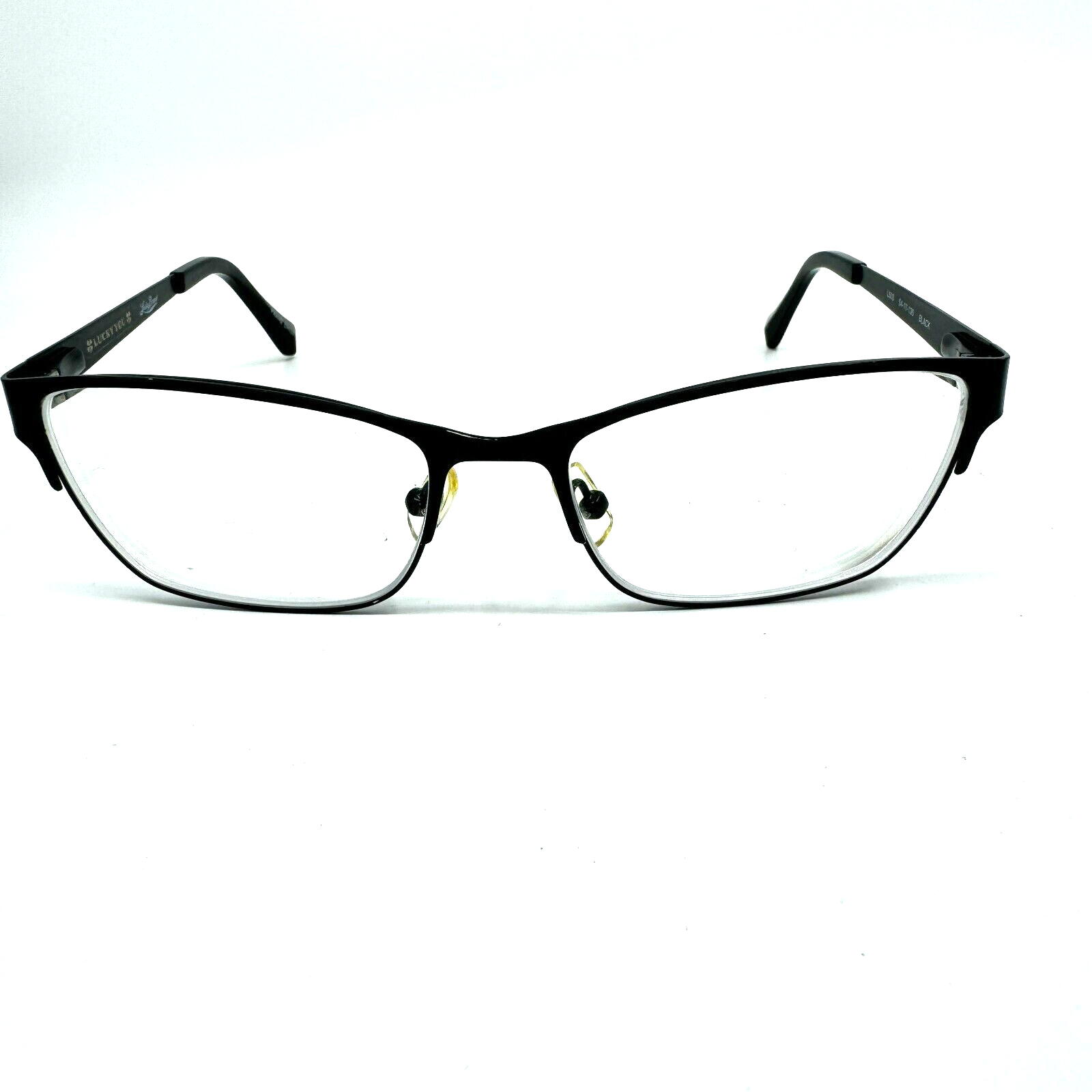 Lucky Brand L503 Black Eyeglasses Frames Square Full Rim 5417135 H11163